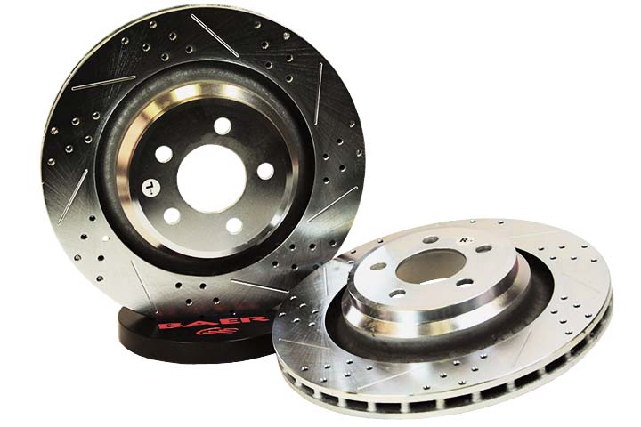 Baer Sport Rear Brake Rotors 06-14 Challenger, LX Cars R/T